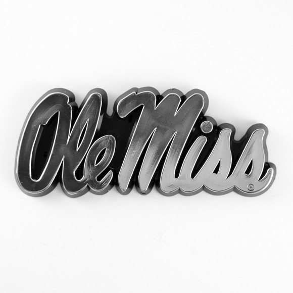 Picture of Ole Miss Rebels Molded Chrome Emblem