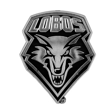 Picture of New Mexico Lobos Molded Chrome Emblem