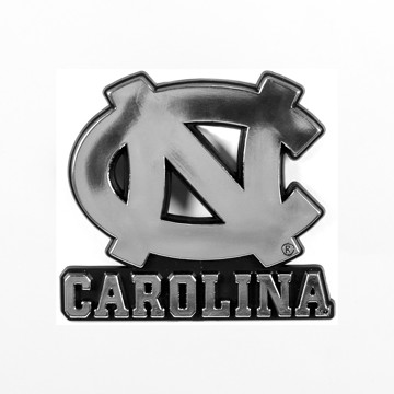 Picture of North Carolina Tar Heels Molded Chrome Emblem