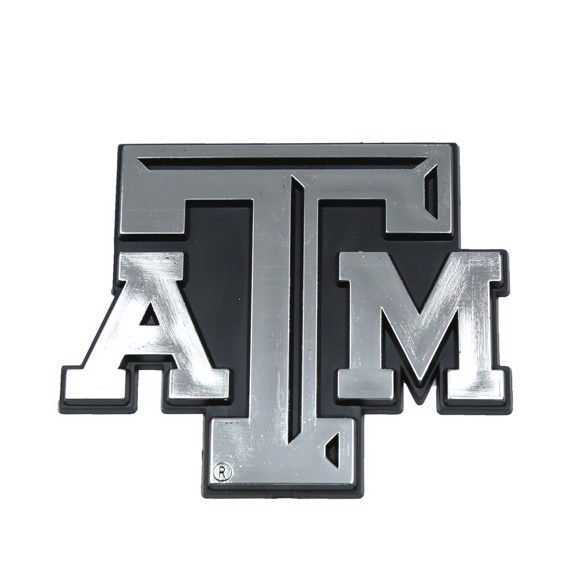 Picture of Texas A&M Aggies Molded Chrome Emblem