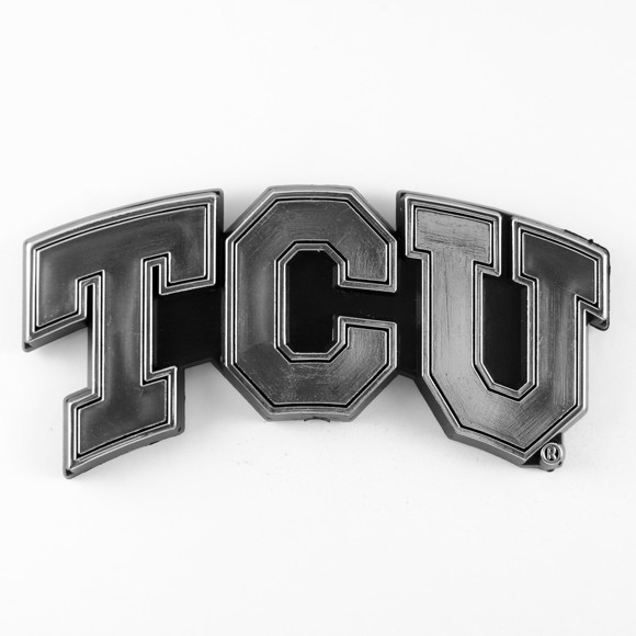 Picture of TCU Horned Frogs Molded Chrome Emblem