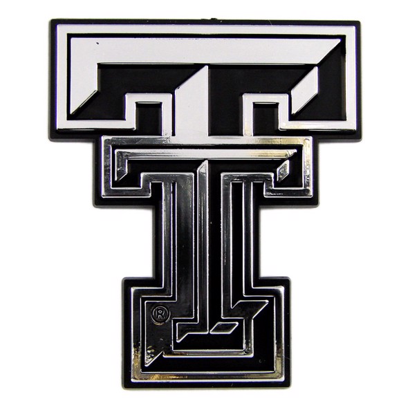 Picture of Texas Tech Red Raiders Molded Chrome Emblem