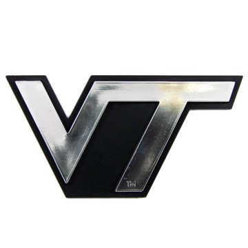 Picture of Virginia Tech Hokies Molded Chrome Emblem