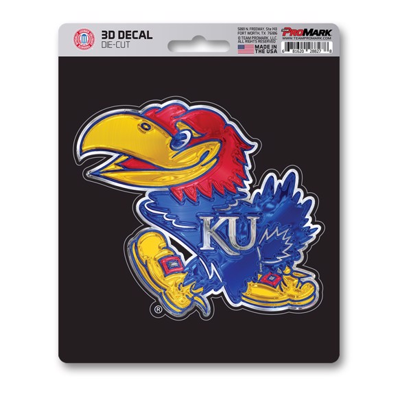 Picture of Kansas Jayhawks 3D Decal
