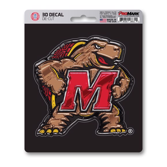 Picture of Maryland Terrapins 3D Decal