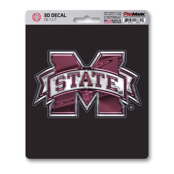 Picture of Mississippi State Bulldogs 3D Decal