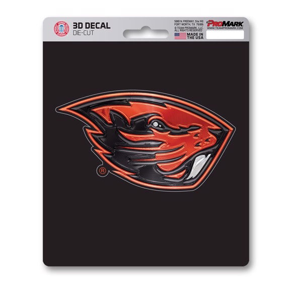 Picture of Oregon State Beavers 3D Decal