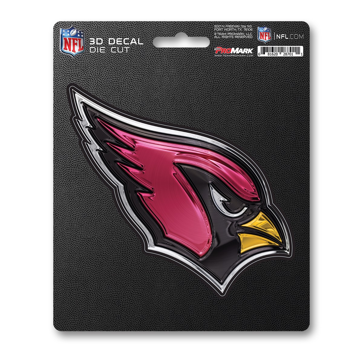 Arizona City Cardinal Sport Football Logo Die-Cut Sticker Decal 