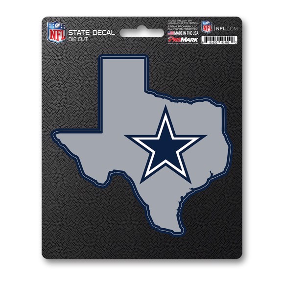 Picture of Dallas Cowboys State Shape Decal