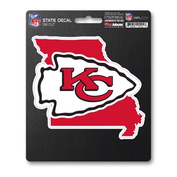 Picture of Kansas City Chiefs State Shape Decal