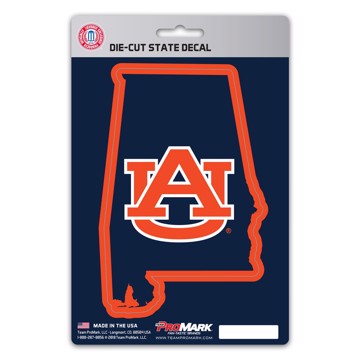 Picture of Auburn Tigers State Shape Decal
