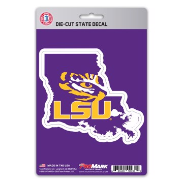 Picture of LSU State Shape Decal