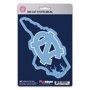 Picture of North Carolina Tar Heels State Shape Decal