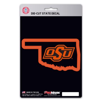 Picture of Oklahoma State Cowboys State Shape Decal