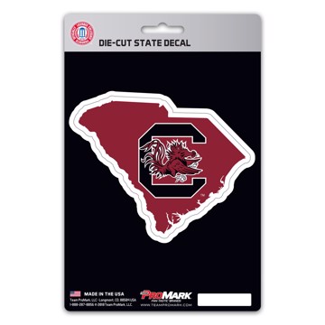 Picture of South Carolina Gamecocks State Shape Decal