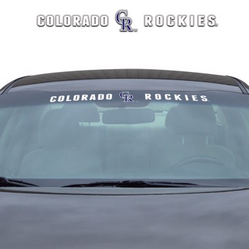 Picture of Colorado Rockies Windshield Decal