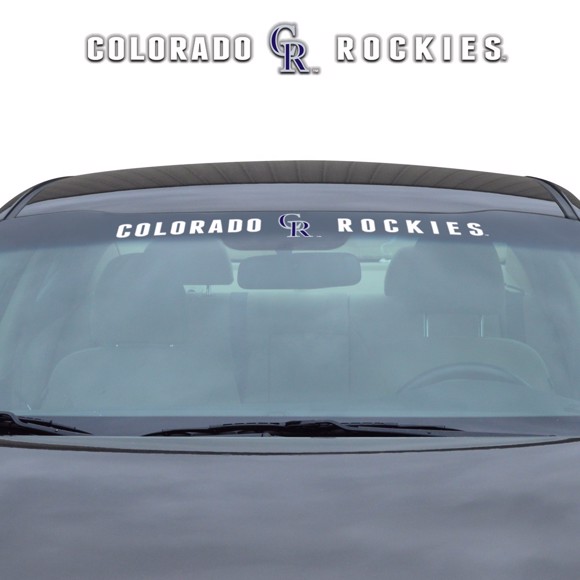 Picture of Colorado Rockies Windshield Decal