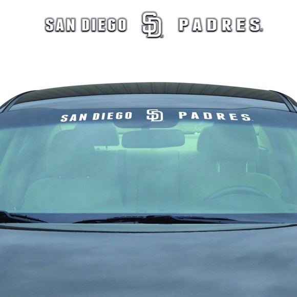 Picture of San Diego Padres Windshield Decal