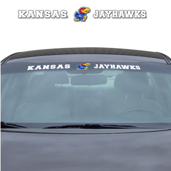 Picture of Kansas Jayhawks Windshield Decal