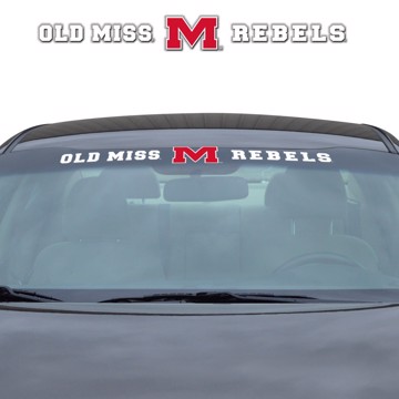 Picture of Ole Miss Rebels Windshield Decal