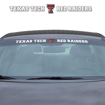 Picture of Texas Tech Red Raiders Windshield Decal