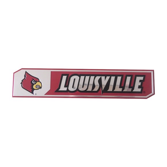 Picture of Louisville Cardinals Embossed Truck Emblem 2-pk