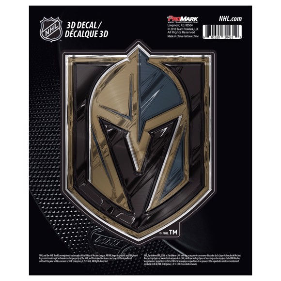 Picture of Vegas Golden Knights 3D Decal