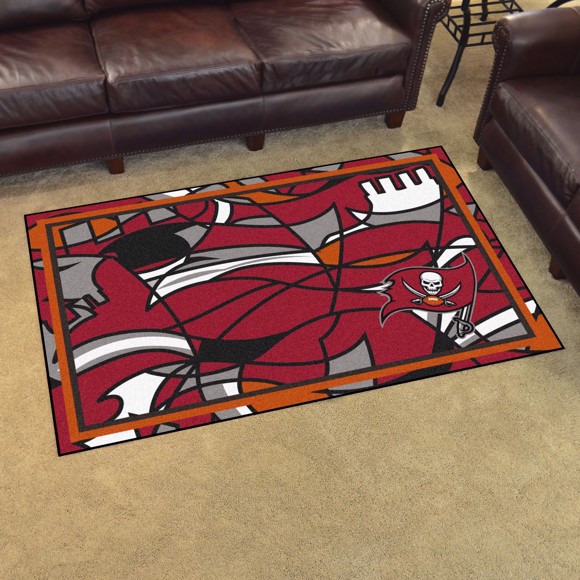 Picture of Tampa Bay Buccaneers 4x6 Plush Rug