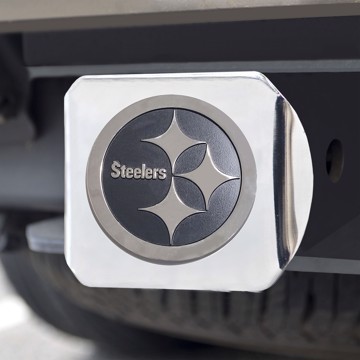 Picture of Pittsburgh Steelers Chrome Hitch Cover