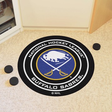 Picture of Buffalo Sabres Puck Mat