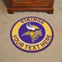 Picture of Minnesota Vikings Personalized Roundel Mat