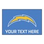Picture of Los Angeles Chargers Personalized Starter Mat