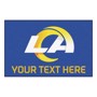 Picture of Los Angeles Rams Personalized Starter Mat
