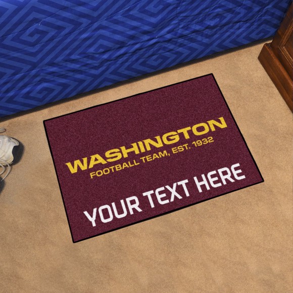 Picture of Washington Commanders Personalized Starter Mat