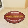 Picture of Washington Commanders Personalized Football Mat