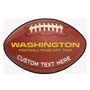 Picture of Washington Commanders Personalized Football Mat