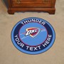 Picture of Oklahoma City Thunder Personalized Roundel Mat