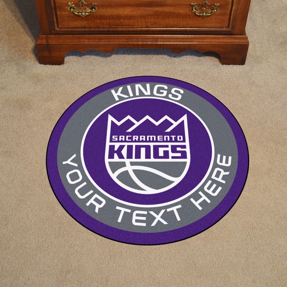 Picture of Sacramento Kings Personalized Roundel Mat