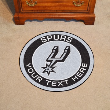 Picture of San Antonio Spurs Personalized Roundel Mat