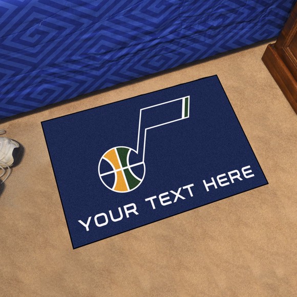 Picture of Utah Jazz Personalized Starter Mat
