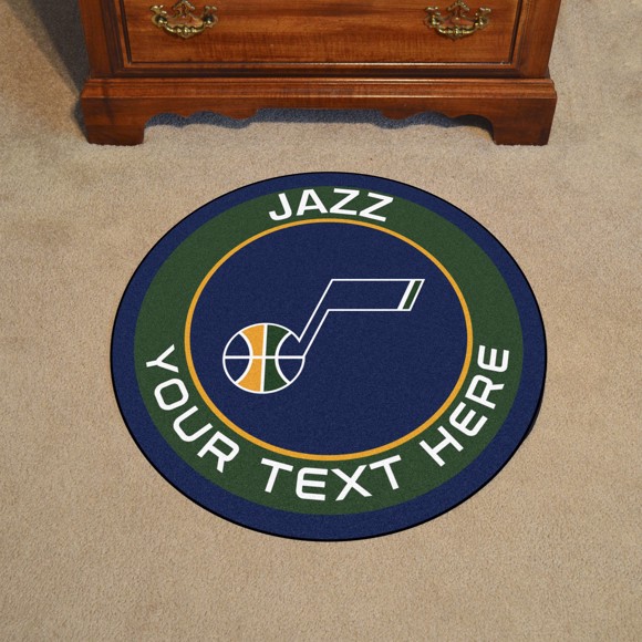 Picture of Utah Jazz Personalized Roundel Mat