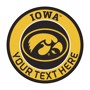 Picture of Personalized University of Iowa Roundel Mat
