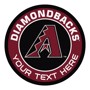 Picture of Arizona Diamondbacks Personalized Roundel Mat Rug