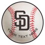 Picture of San Diego Padres Personalized Baseball Mat
