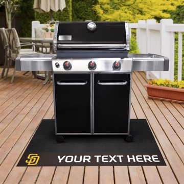 Picture of San Diego Padres Personalized Grill Mat