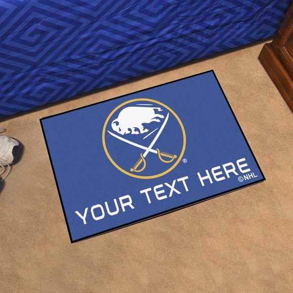 Picture of Buffalo Sabres Personalized Starter Mat