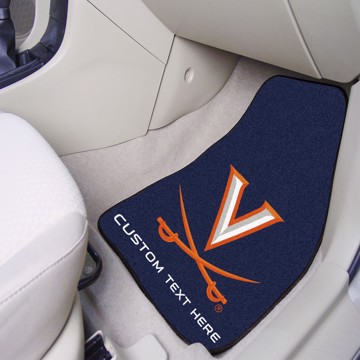 Picture of Virginia Personalized Carpet Car Mat Set