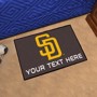 Picture of San Diego Padres Personalized Starter Mat