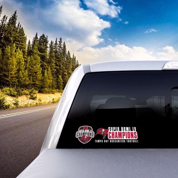 Picture of NFL - Tampa Bay Buccaneers Super Bowl LV Champions Team Slogan Decal