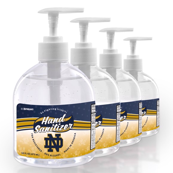 Picture of Notre Dame 16 oz. Hand Sanitizer